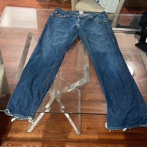 True Religion  Distressed Men Jeans 34